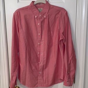 j . Crew Men’s Slim Fit All Cotton Oxford size M